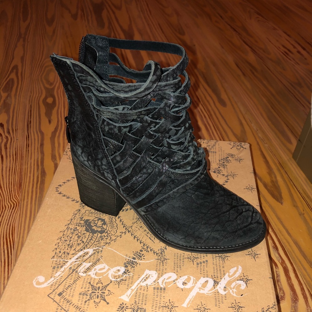 Free People Carrera Healed Bootie